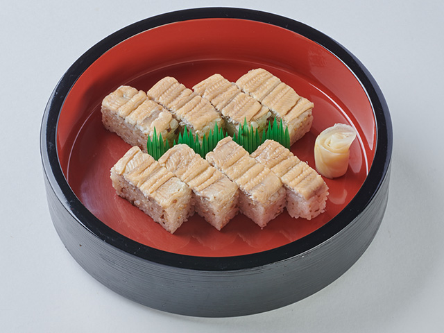 穴子の棒寿司