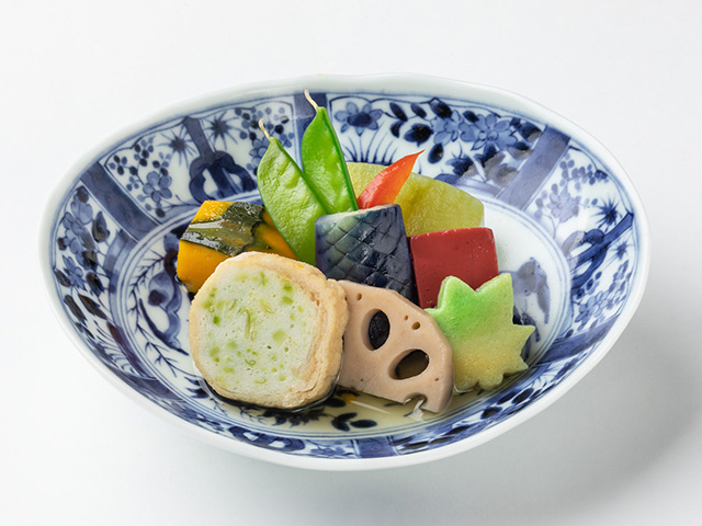 夏の炊合せ