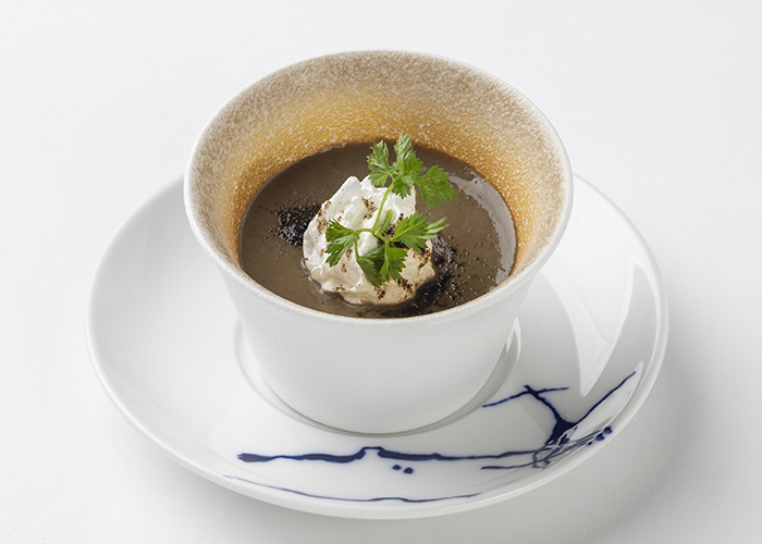 ほうじ茶プリン