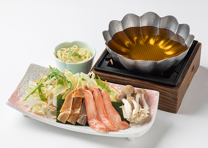 カニしゃぶ小鍋