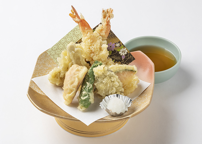 冬の天ぷら盛合せ